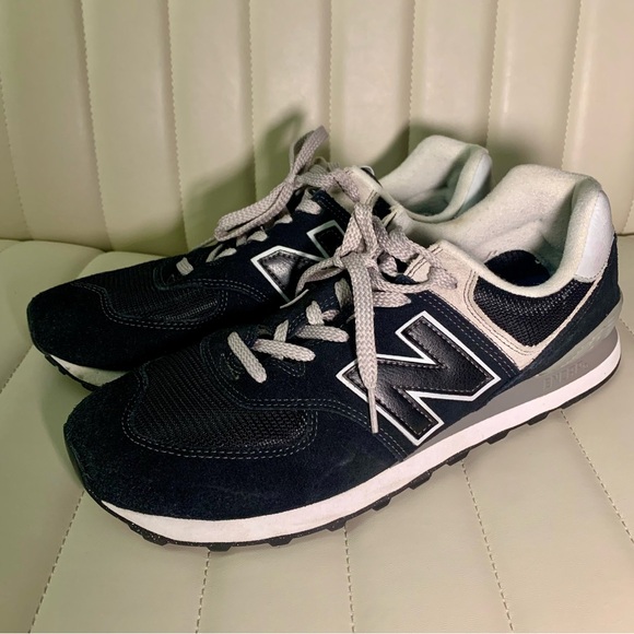 New Balance 574 Black White Encap ML574SC Casual Shoe Sneaker Mens‎ 12 - Picture 1 of 8